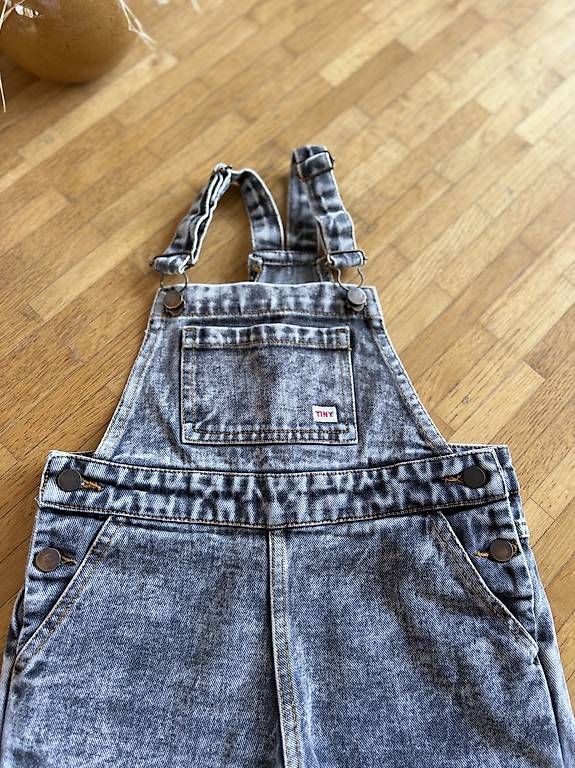 Pantaloni: Latzhose Tiny  Cottons Denim grau, 4Y – Usato da Schlieren venduto da var_dms8 2