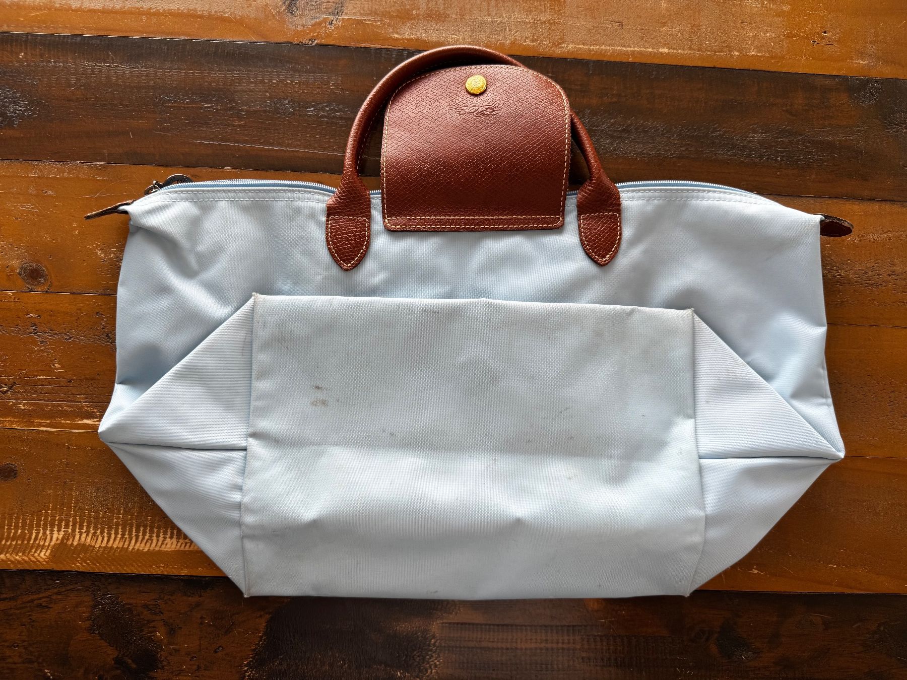 Longchamp Sacs: Longchamp Le Pliage Gr. M, Hellblau – D'occasion à Kloten par wan_5gvc 4