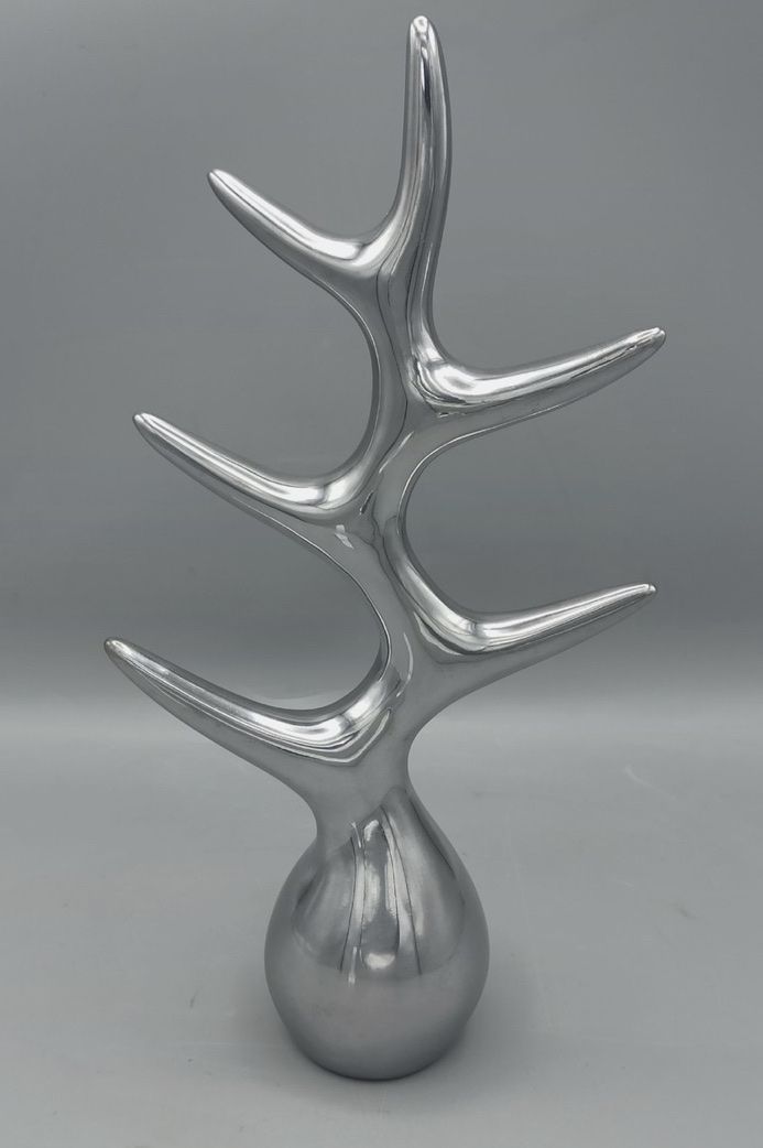 Portagioie: Schmuckbaum, silber, Design Louise Christ Menu – Usato da St. Gallen venduto da Allegra_blue 2