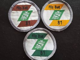 3 Badges A95 Fus Bat 81 St Gallen Original