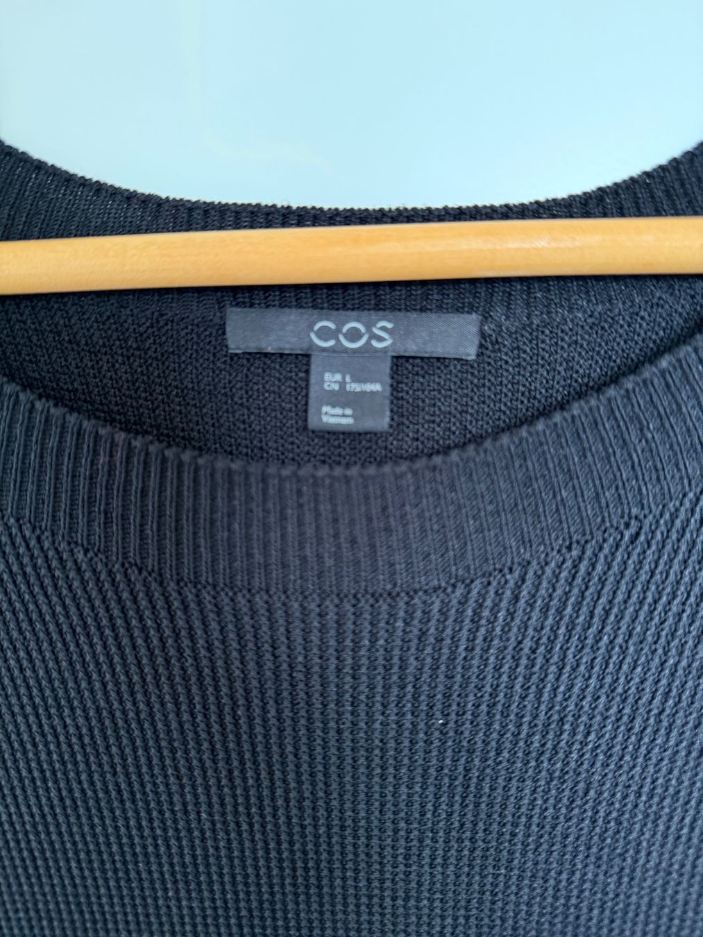 Cos Vestiti: Strickkleid COS schwarz Grösse L – Usato da Buchs SG venduto da VintageHomeCH 2