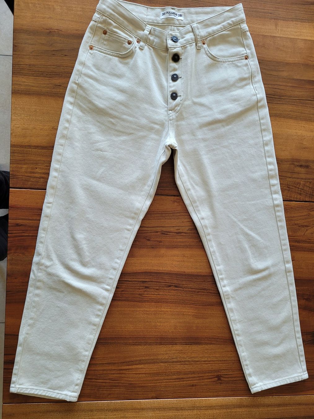 Pull&Bear Jeans: schöne Damen-Jeans ohne Stretch, Gr.38, Pull&Bear – Nuovo (secondo la descrizione) da Birrwil venduto da Mischabel1