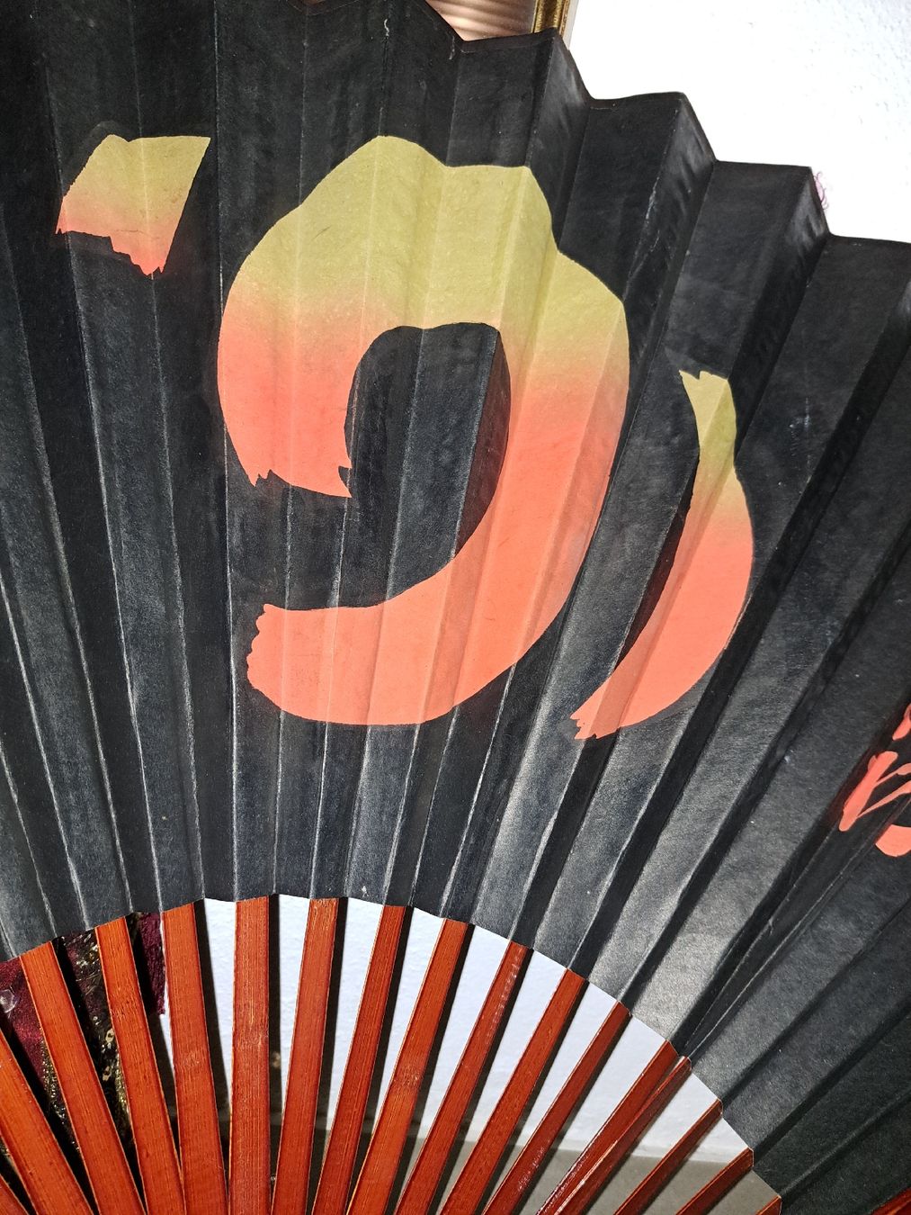 Alle Dekorationen: Asiatischer Fächer, Vintage Wanddeko, gross – Gebraucht aus Kölliken von Upcycling-by-Mc-TAM 4