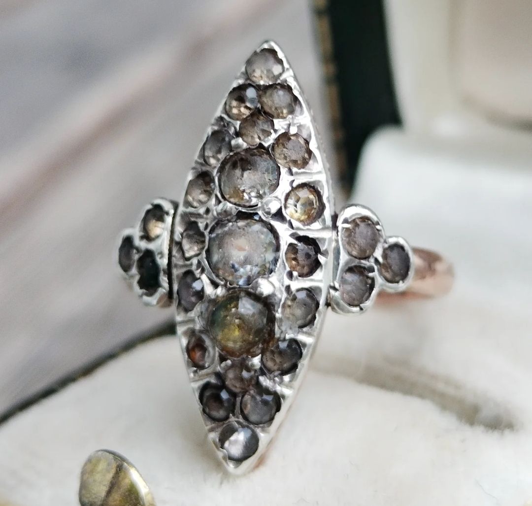Anelli: Antiker Marquise Paste Ring – Usato da schwyz venduto da larry91sz 5