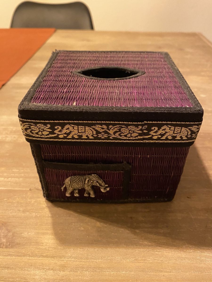 Sonstige Kleidung & Accessoires: Taschentuchbox / Aufbewahrungsbox – Gebraucht aus Basel von shirley_gold 2