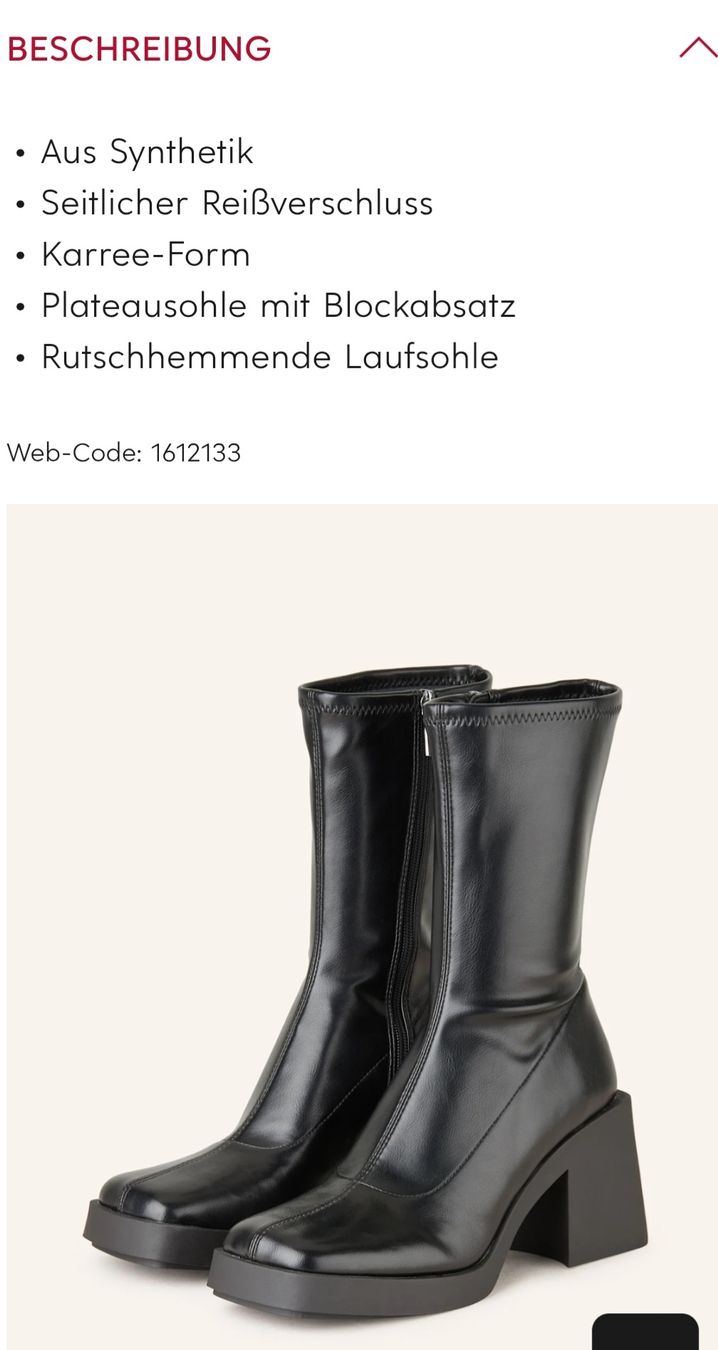 Steve Madden Damenschuhe: Schwarze Steve Madden Stiefeletten, Gr. 37 – Gebraucht aus Zürich von stefanella 4