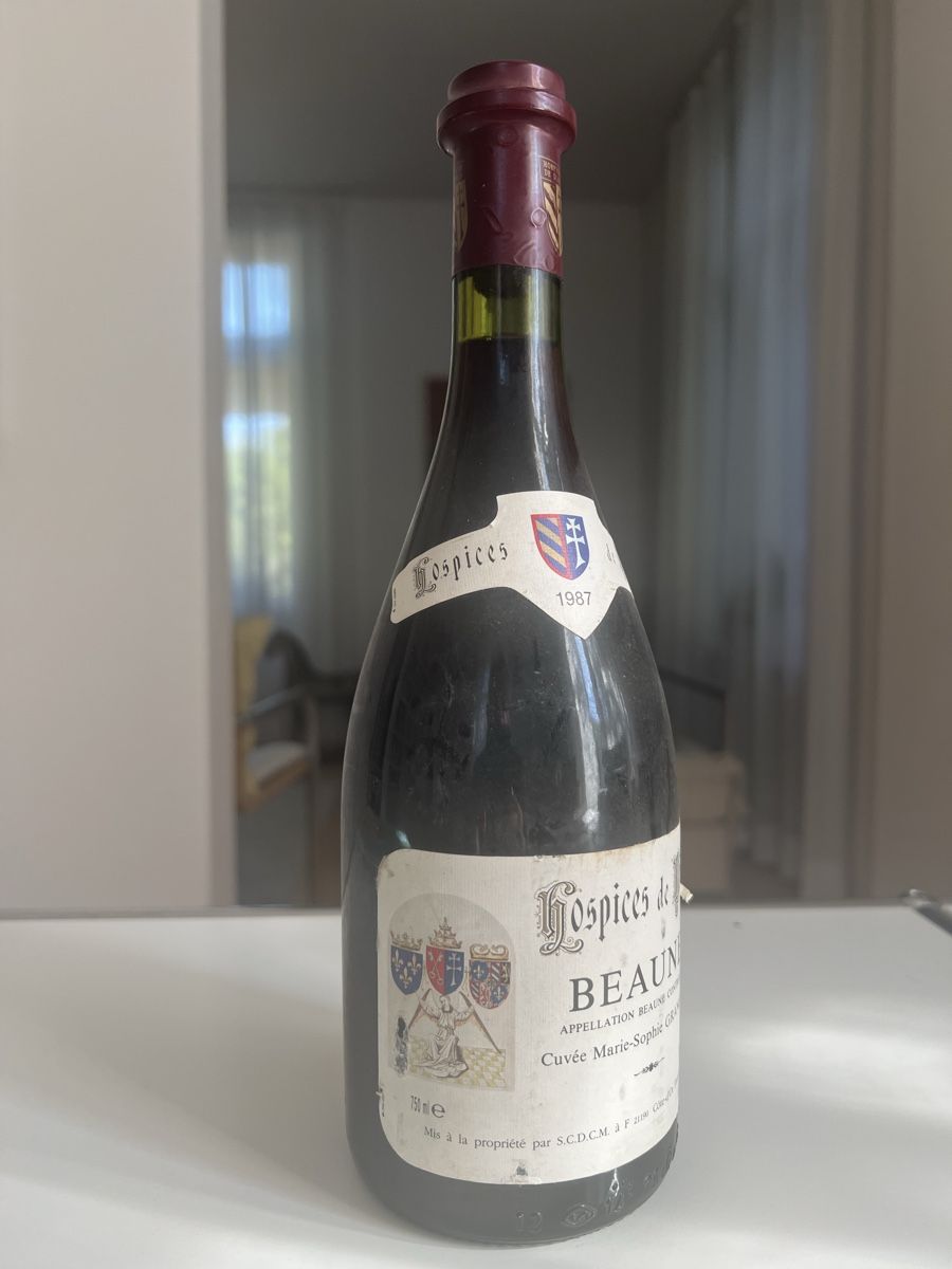 Wein: BEAUNE Hospices de Dijon, 1987 – Gebraucht aus Sursee von Heini0001 1