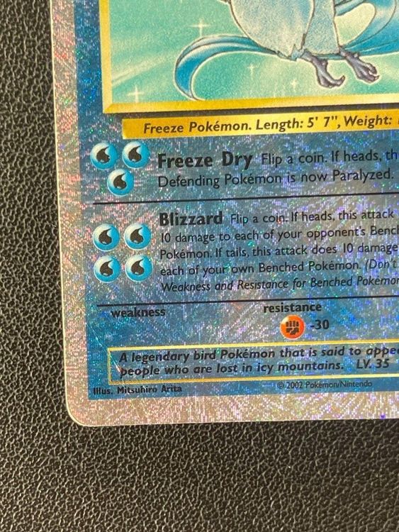 Articuno 2/110 Reverse Holo Pokémon Legendary Collection Kaufen auf