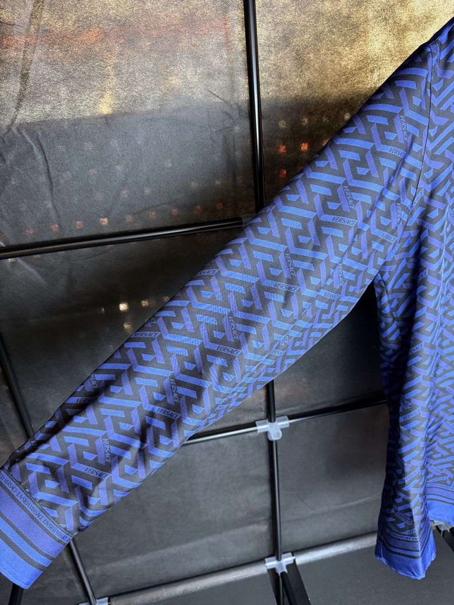 Versace Camicie: Versace Hemd Blau – Usato da Haag (Rheintal) venduto da BNMC.store 6