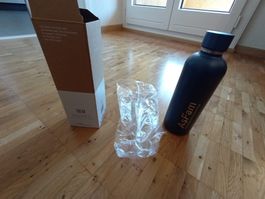 Flasche Thermos mit Werbeaufdruck