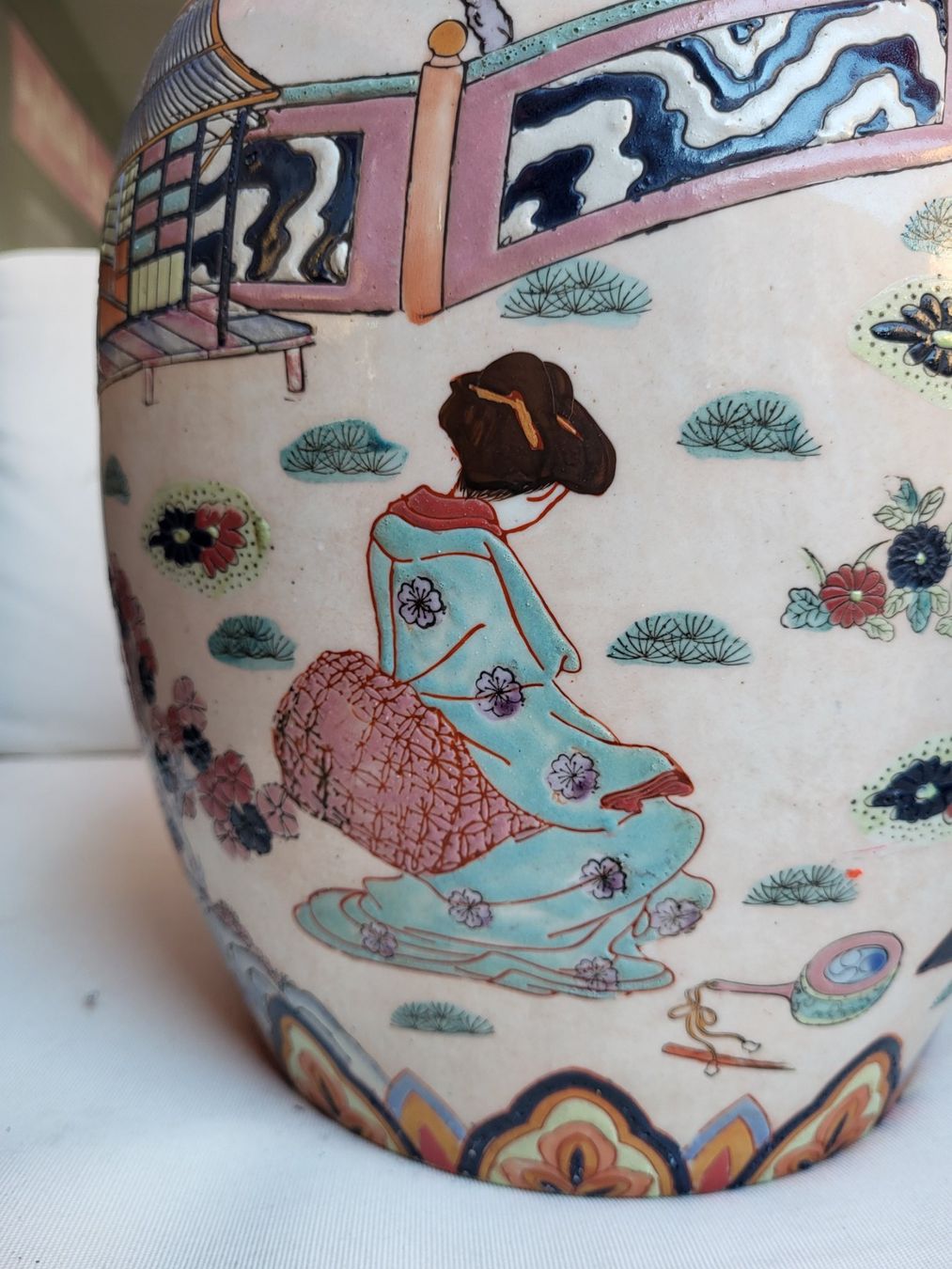 Vasi & Recipienti: Antike japanische Vase  um 1920 – Usato da Locarno venduto da ernsthofmann 3