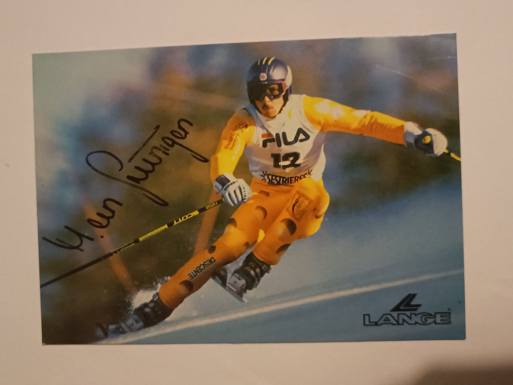 Autografi: Michael von Grünigen - original Autogramm – Usato da Menziken venduto da Artographs
