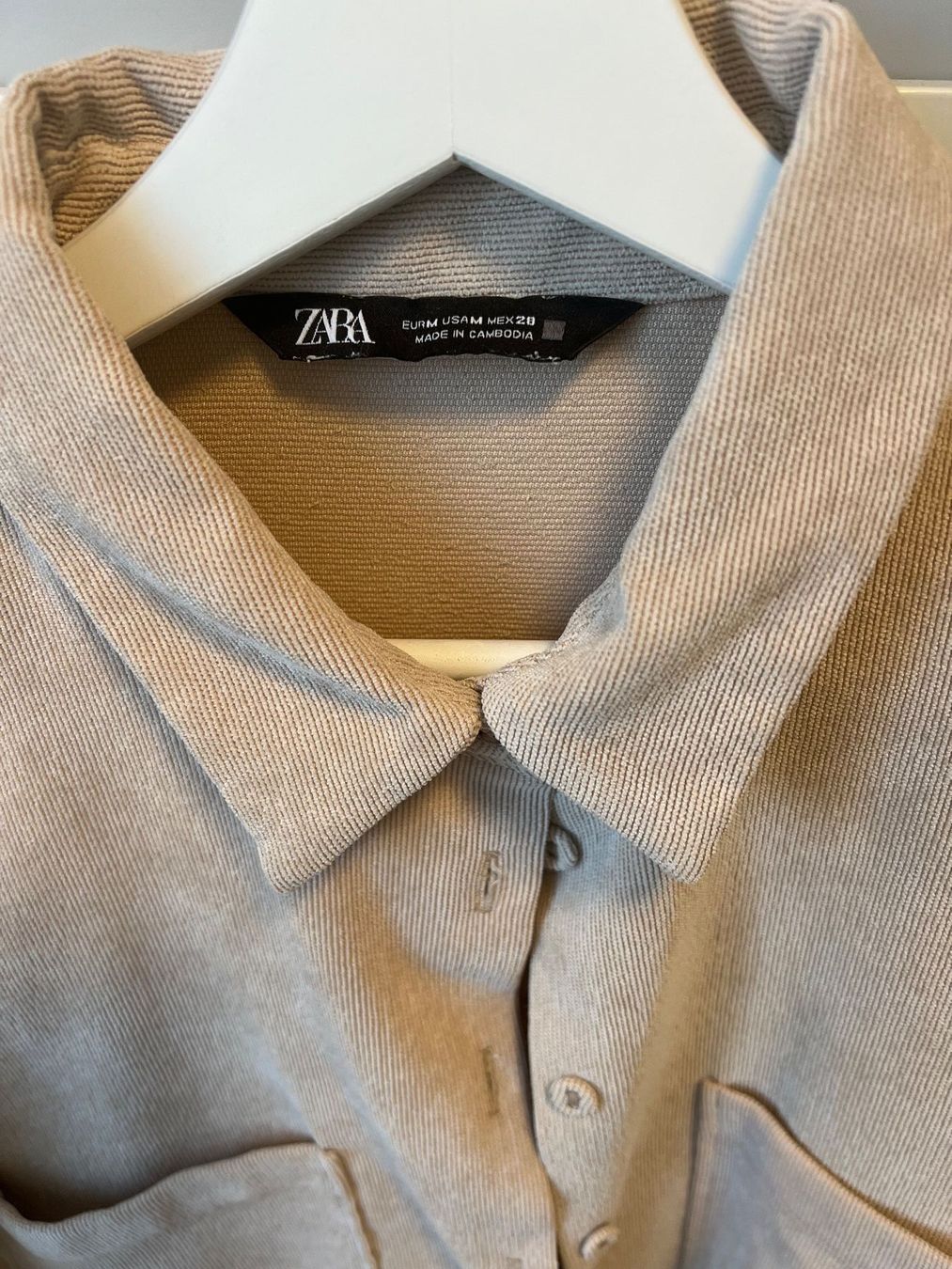 Zara Camicette: Zara beige Hemdbluse – Usato da Bülach venduto da deinmica 1