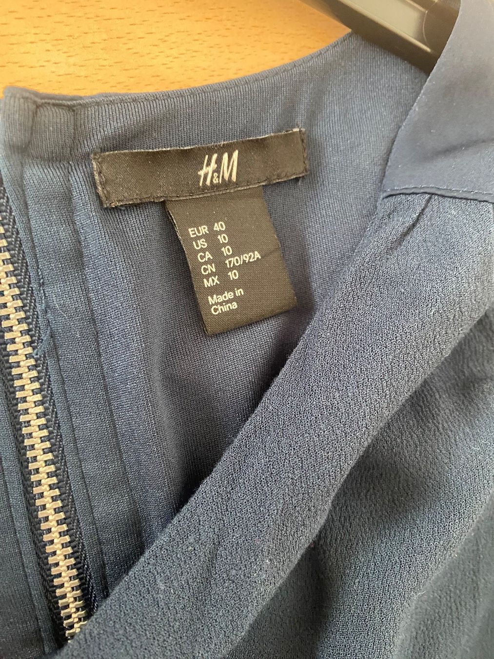 H&M Robes: Kleid Gr 40 dunkelblau – D'occasion à Zürich par Herbion1 3
