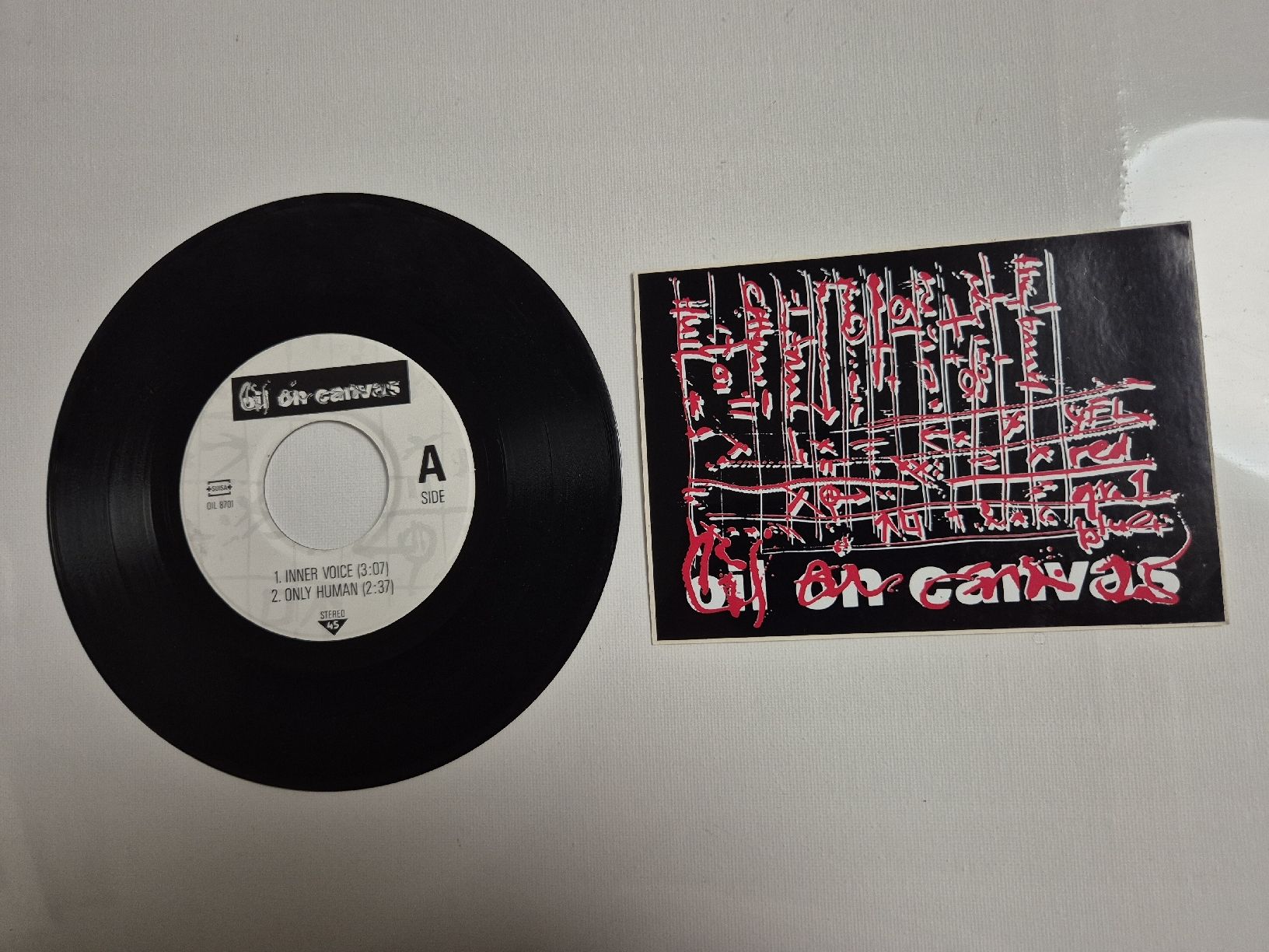 Schallplatten: Oil On Canvas -   Friends ... Single 7 , CH – Gebraucht aus Uster von newwave0 2