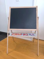 Kinder Staffelei / Maltafel aus Holz – Kreidetafel & Whitebo