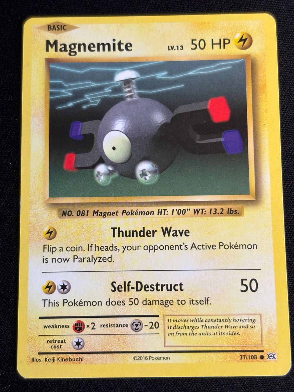 Pokémon Sammelbilder & Trading cards: Pokemon Magnemite - Evolutions 37/108 - English – Gebraucht aus Bern von Big_GS