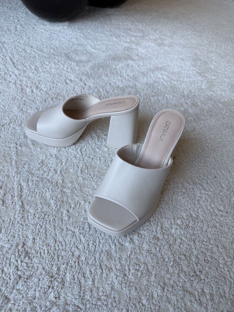 Scarpe da donna: Platform Mule Sandals, Beige, Size 36 – Nuovo (secondo la descrizione) da Dübendorf venduto da ilianalou 2