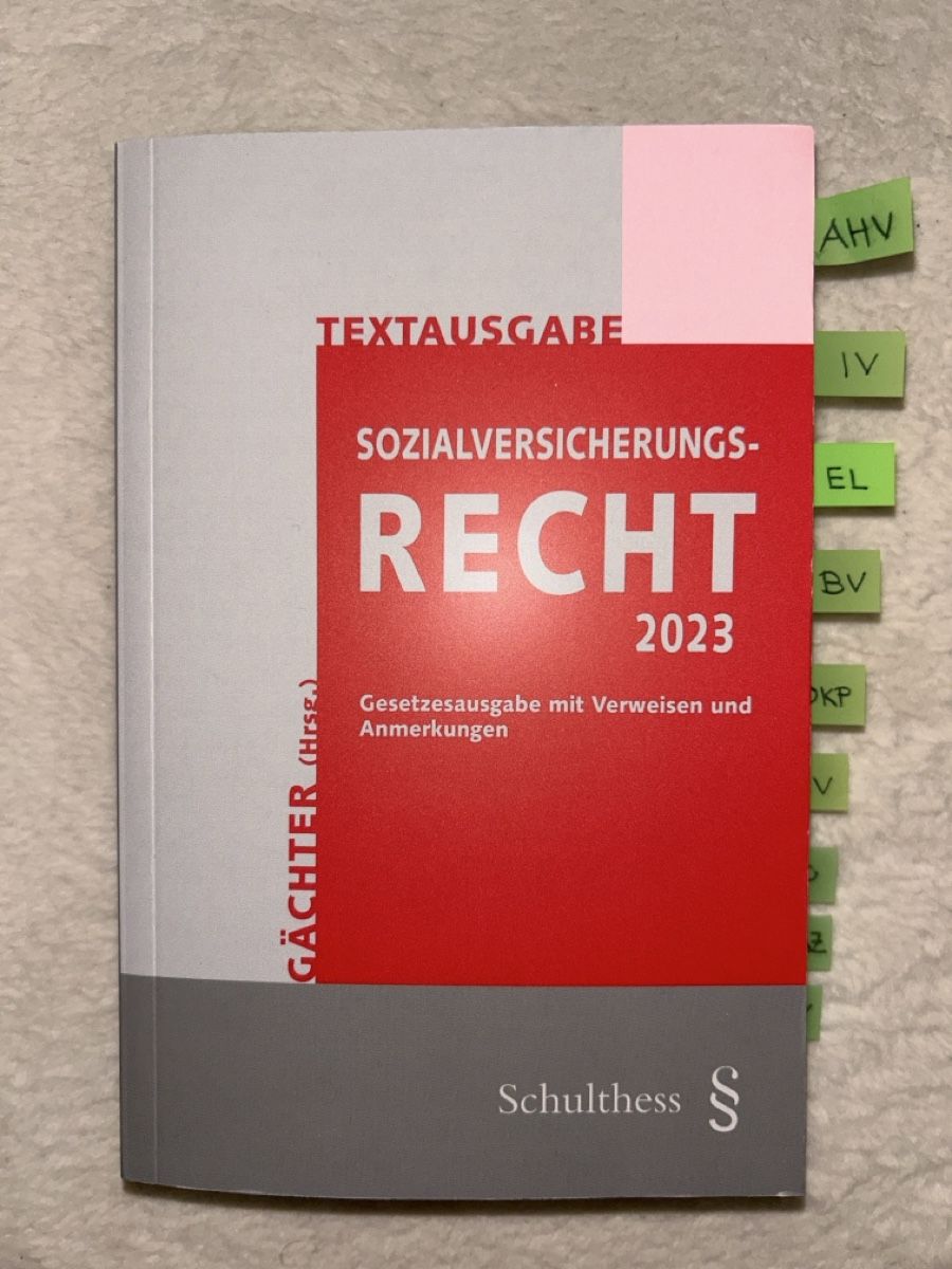 Libri: Sozialvericherungsgesetz Schweiz – Nuovo (secondo la descrizione) da Sissach venduto da tasila01