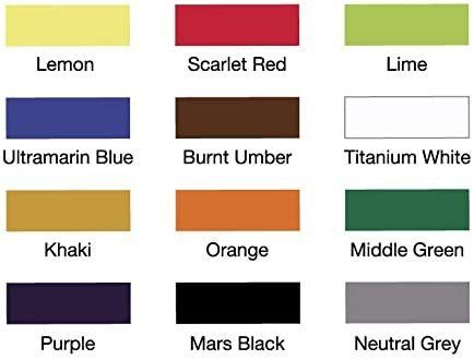 Colori: AIRBRUSHFARBEN 12 X 30ML STARTERSET Farben – Nuovo e nell'imballaggio originale da Hundwil venduto da Stallone5 1