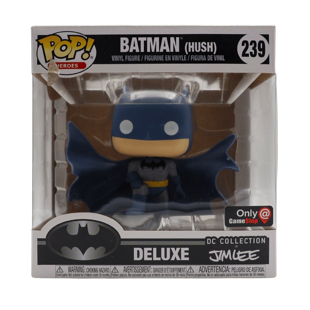 Funko Statuette: Batman Hush 239 Funko POP DC Deluxe – Nuovo e nell'imballaggio originale da Paudex venduto da dindeboy