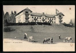 AK Chaumont, Le grand Hotel, 1914