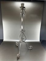Kerzenständer, Schmiedeeisen, 97cm, D:4,5cm