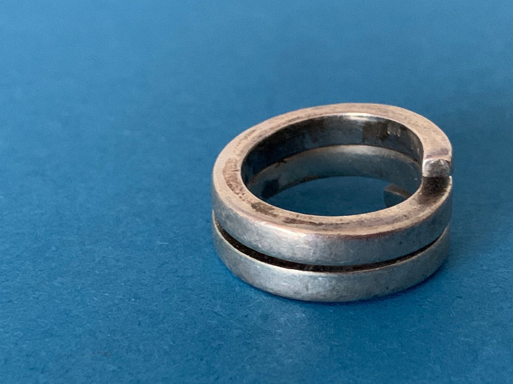 Anelli: Silberring spiralen (54) – Usato da Laufen venduto da belleskulptur 5