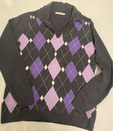 Pullover aus 75 % Wolle aus 25 % Baumwolle