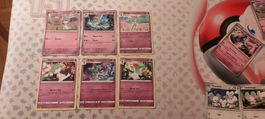 6 Ralts Kirlia Pokemon englische Karten