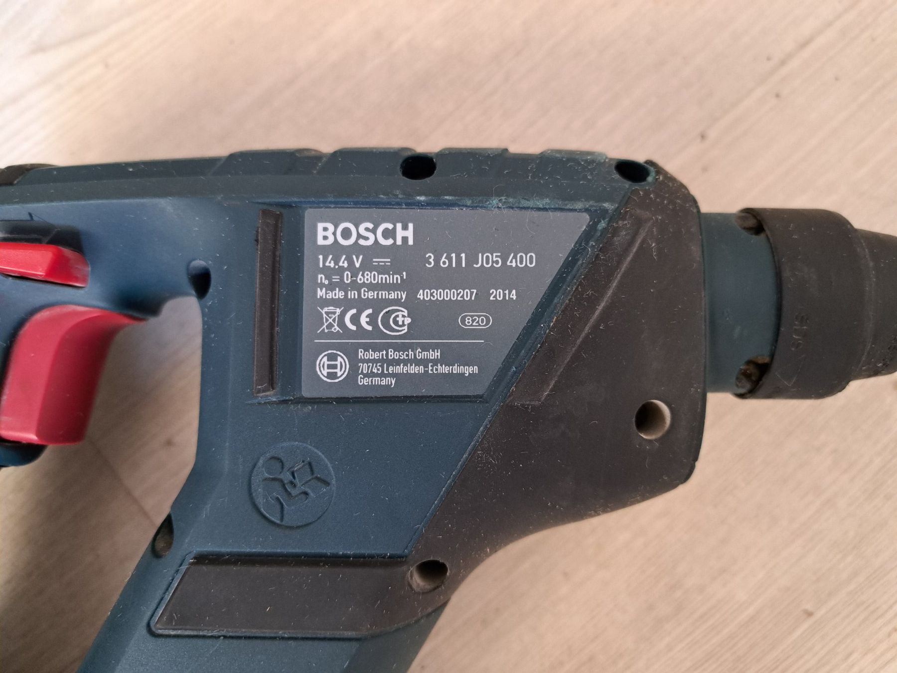 Bosch Trapani: Boschhammer 14,4V-LI Compact Professional – Usato da Tegerfelden venduto da Spick67 3