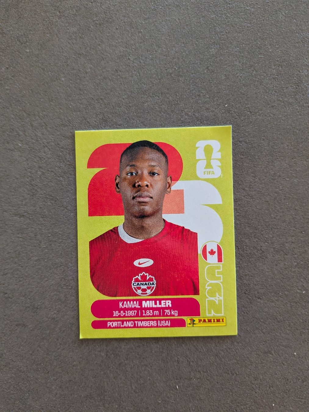 Panini Sammelbilder & Trading cards: Panini Bild CAN 9 – Gebraucht aus Eschenbach SG von SanFranciscoCalifornia