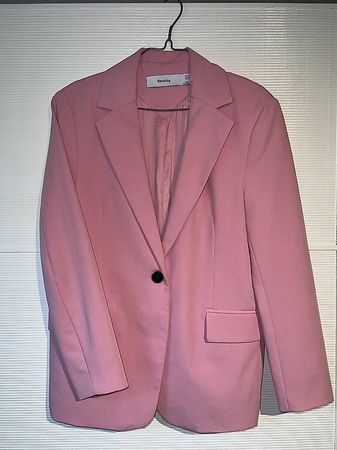  Bershka Pink Blazer - Size M
