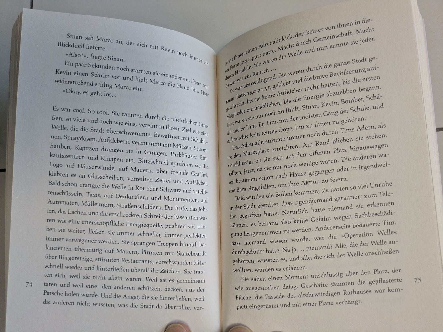 Libri: Die Welle – Usato da Uznach venduto da binmaley 3