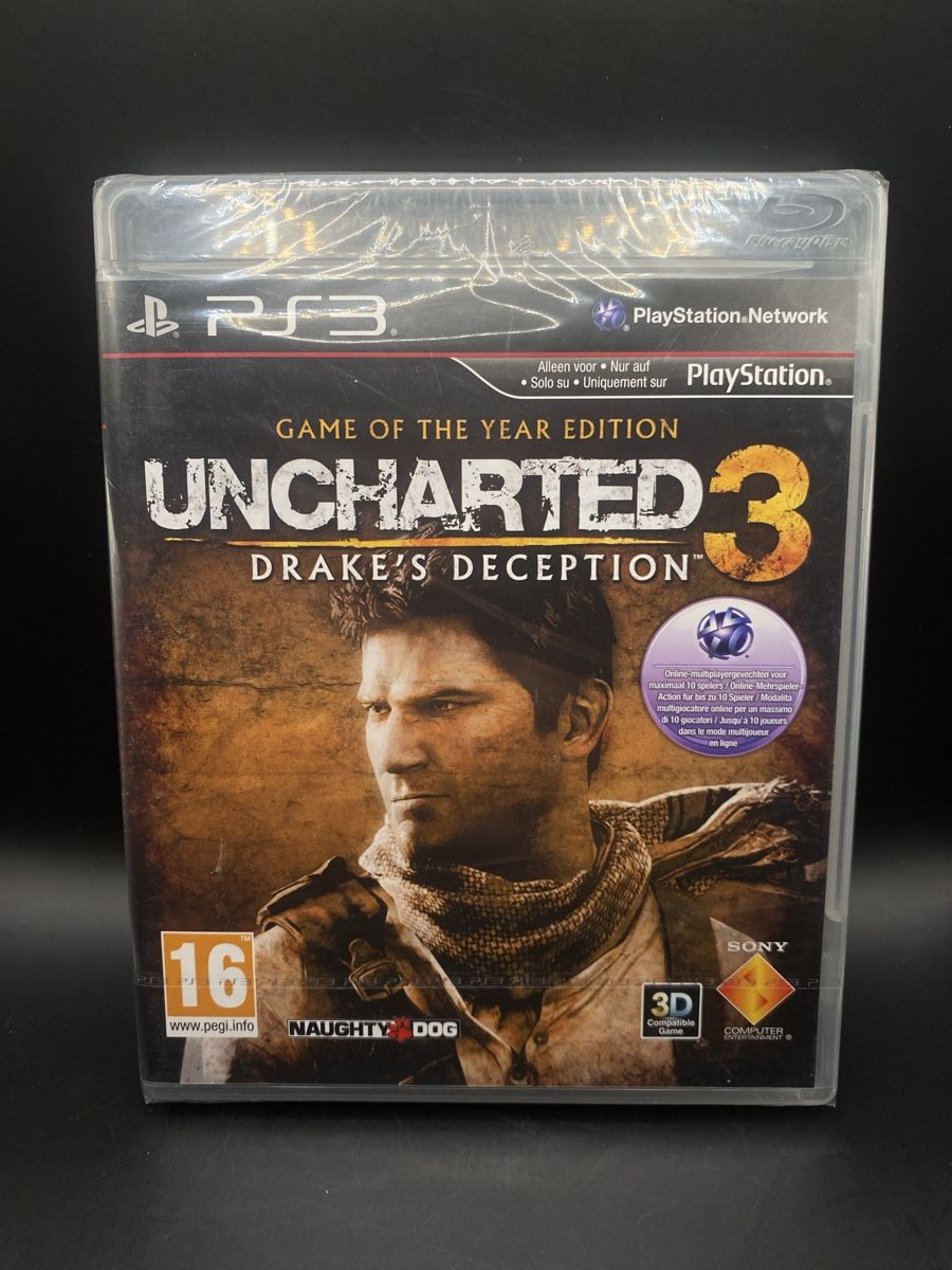 Giochi: PS3 Uncharted 3 GOTY Neu Sealed PAL – Nuovo e nell'imballaggio originale da Kirchberg BE venduto da swiss_slab