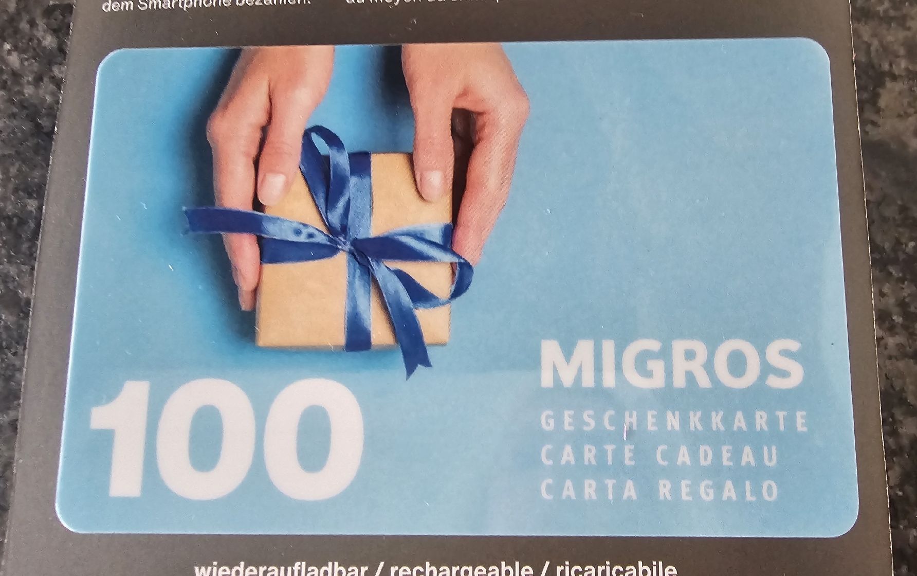 Gutscheine: Migros Gutschein – Neu und originalverpackt aus Urtenen-Schönbühl von dal_bk8c