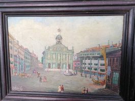 Ancienne peinture du théâtres de Genève.