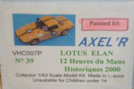 1:43 Bausatz / Kit , Lotus Elan , Axel'R