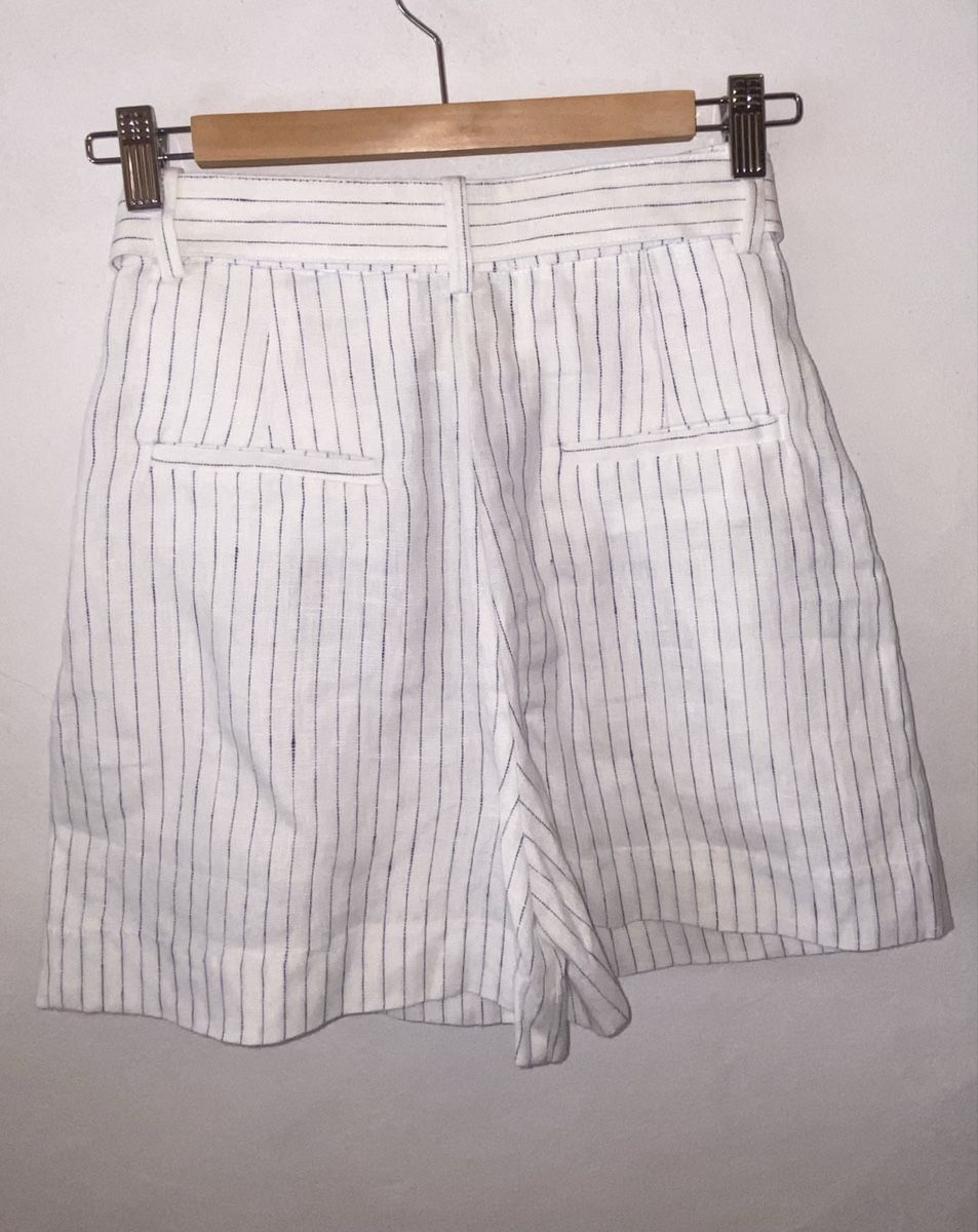 Mango Pantaloni: Shorts rayé blanc et bleu taille 32 NEUF – Nuovo e nell'imballaggio originale da Romainmôtier venduto da jea_n99k 4