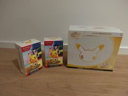 Pokemon 30th Anniversary ETB + 2x Booster Bundle EN