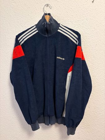 Vintage Adidas Trainingsjacke Made in France Herren S/M