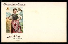 Litho Lausanne, Reklame Chocolat et Caca