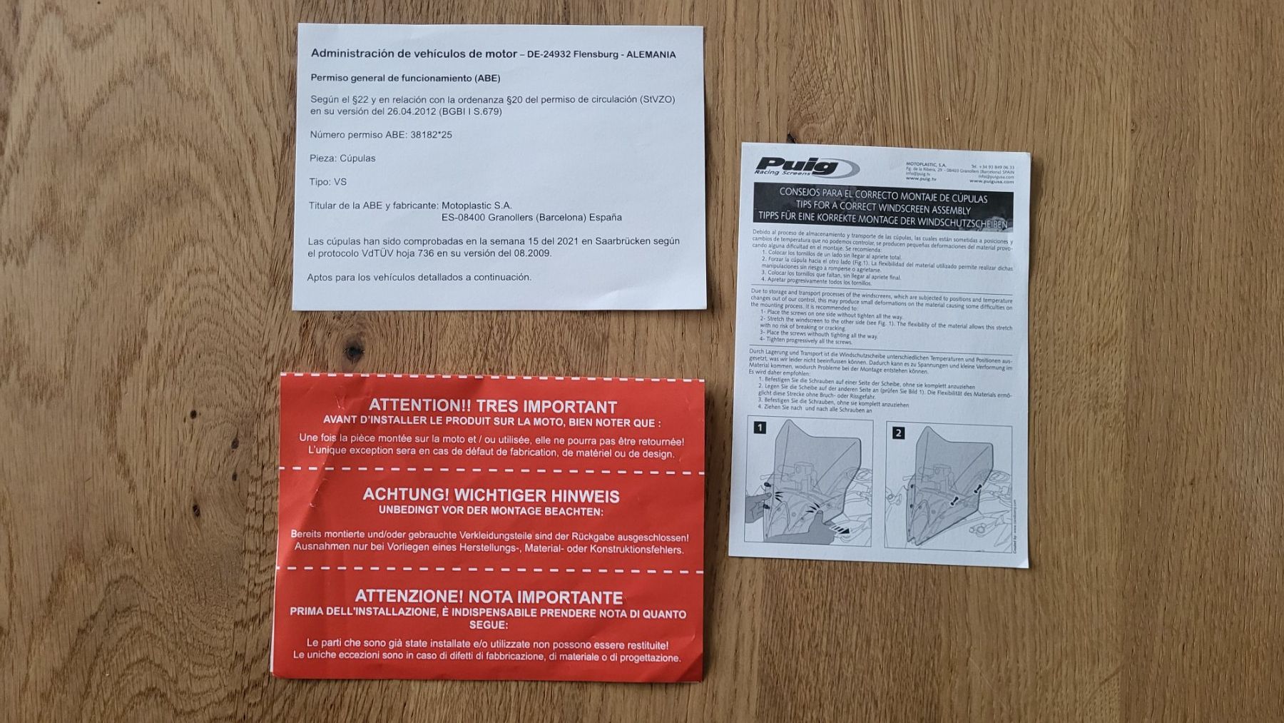 Honda Toutes les pièces détachées moto: Getöntes Windschild Honda NC750 – Neuf (Voir description) à Tennwil par Mailo2 5