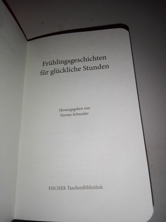 Libri: Fischer Verlag: Frühlingsgeschichten – Usato da Ennetbaden venduto da miboo 1
