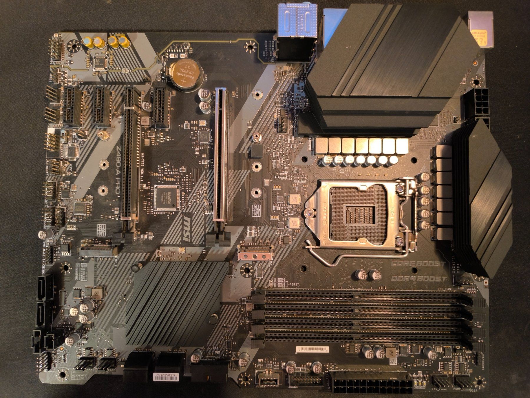 MSI Schede madri: MSI Z490-A PRO Motherboard – Usato da Petit-Lancy venduto da dariotabe