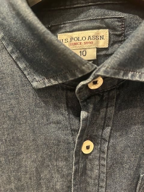 US Polo Camicie, T-shirt & Polo: US Polo Jeanshemd, Grösse 10 – Usato da Gockhausen venduto da Selleries 2