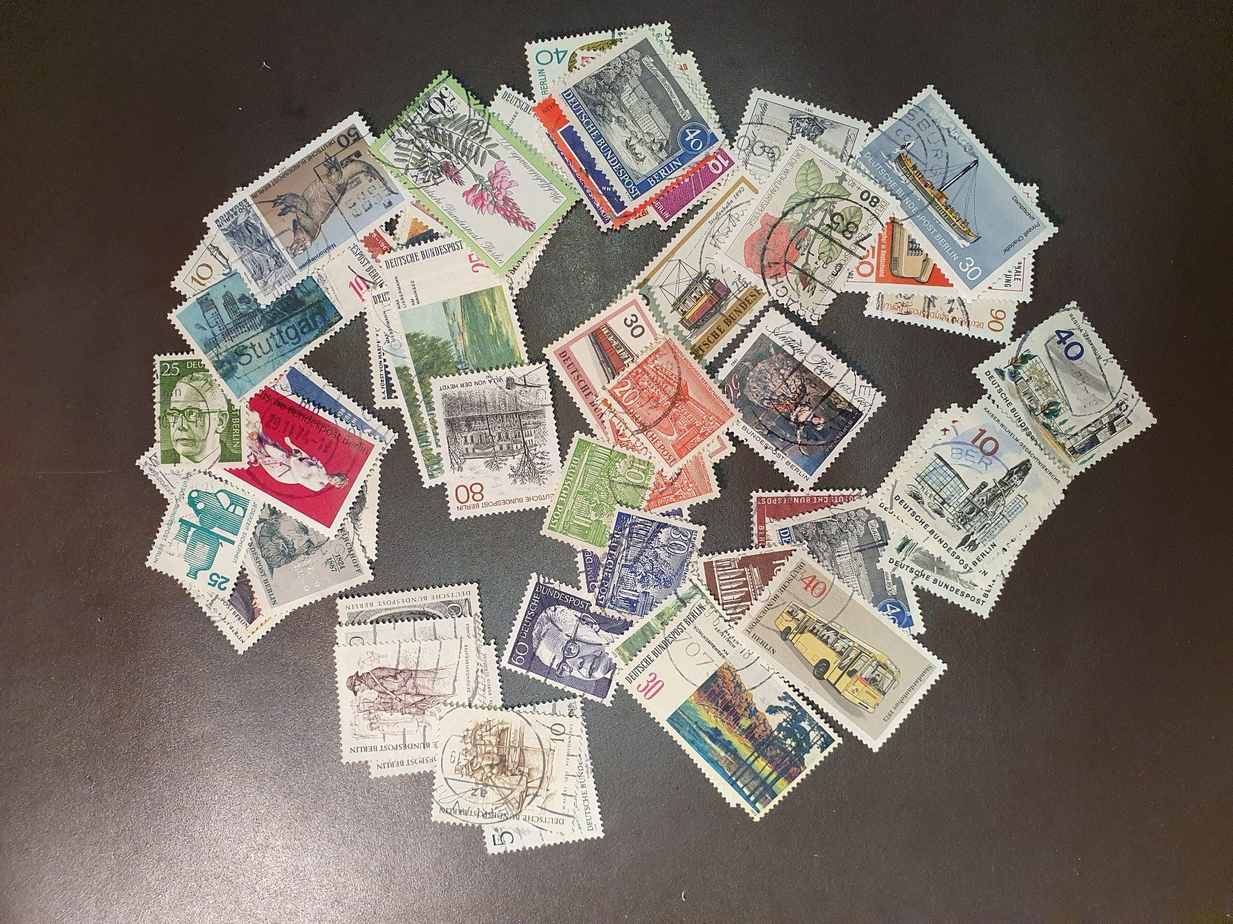 Alle Briefmarken: Deutsche Bundespost Berlin - Dubletten gestempelt – Gebraucht aus Stilli von Mos1
