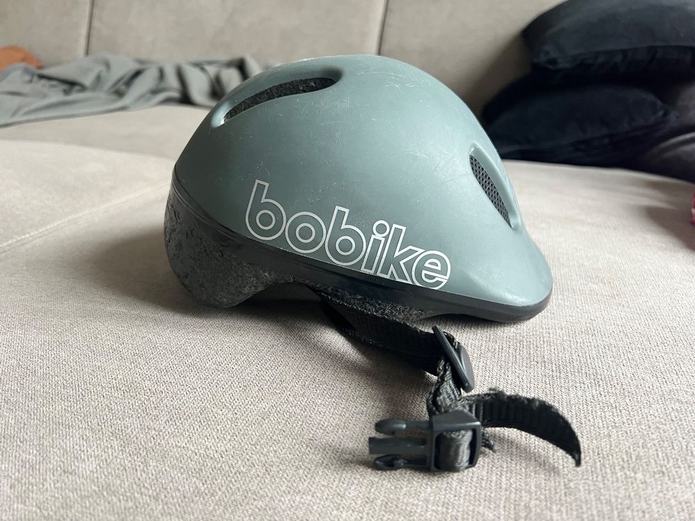 Bobike Kinder Fahrradhelm In Grau, Größe 48-52 Cm – Sicherer Helm Mit 10 Belüftungsöffnungen Und Reflexstreifen