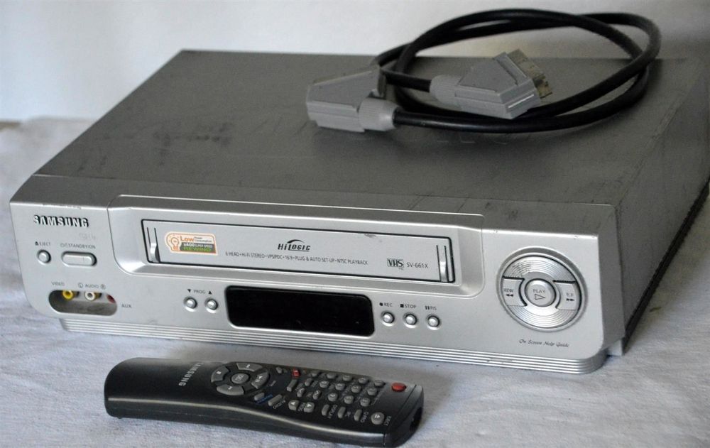 VIDEO VHS SAMSUNG modelo SV-211X grabador reproductor VCR cassette  recorder. EUR 60,00 - PicClick FR