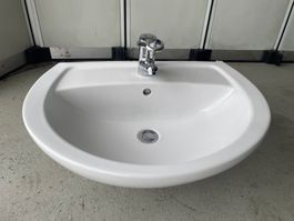 Lavabo Typ Allia Paris 1 Jährig mit Mischer & Guter Zustand